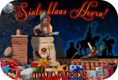 Sinterklaasvoorstelling 'Sinterklaas, Hoera!' - Tijl Damen