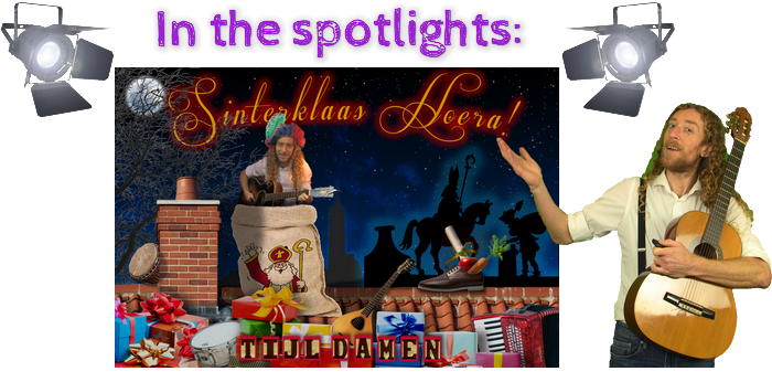 In the Spotlights: Sinterklaasvoorstelling 'Sinterklaas, Hoera!' - Tijl Damen