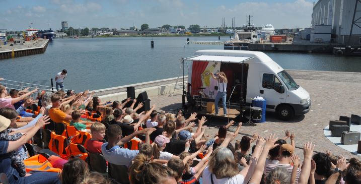 Tijl Damen speelt onder meer op theaterfestivals