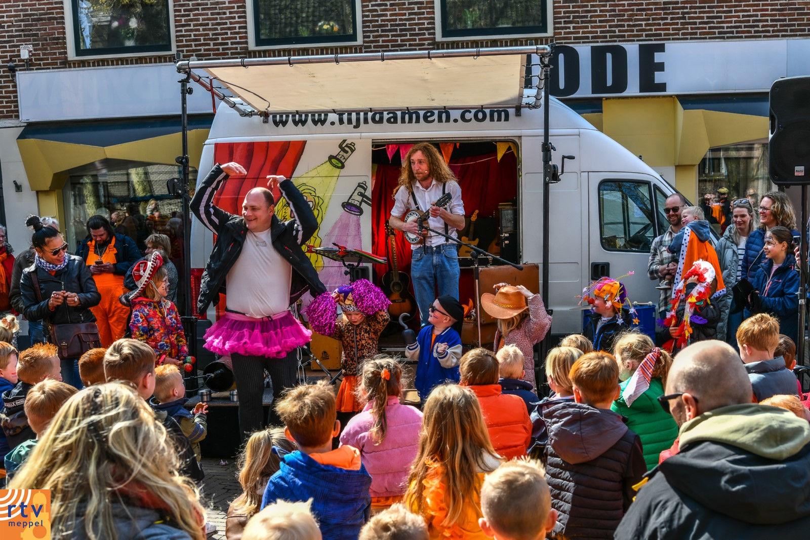 Kindervoorstelling Koningsdag Meppel