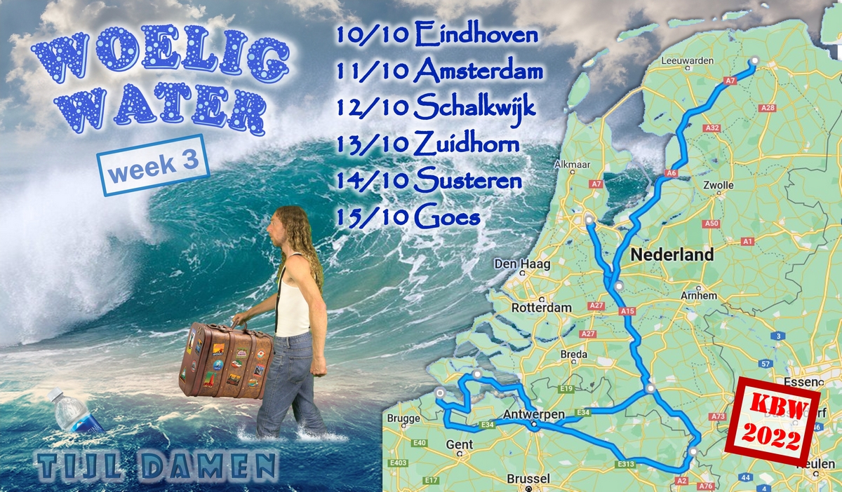 Reserveer voor de kindervoorstelling Woelig Water in de bibliotheek in Goes