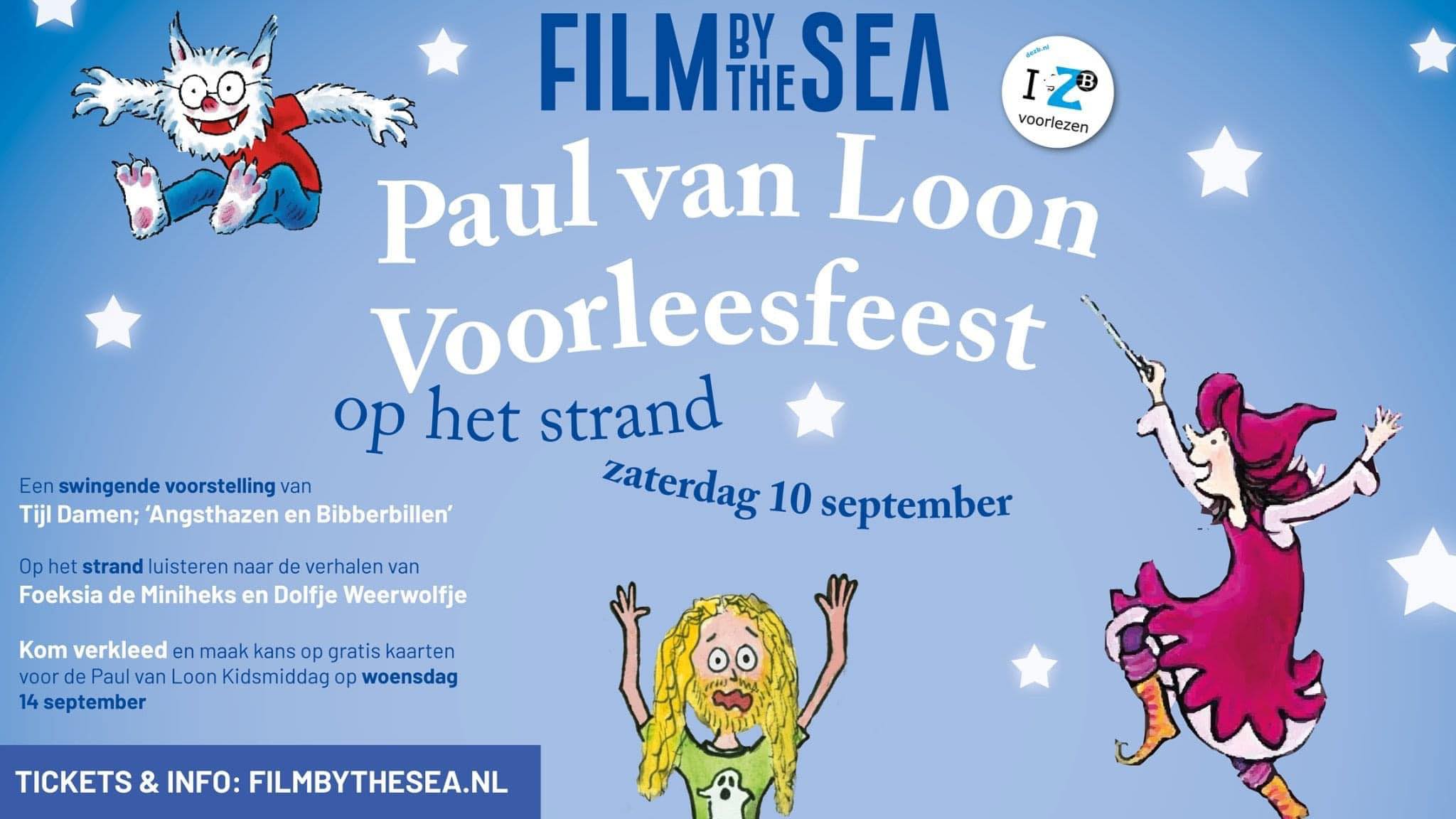 Paul van Loon voorleesfeest met een voorstelling van Tijl Damen