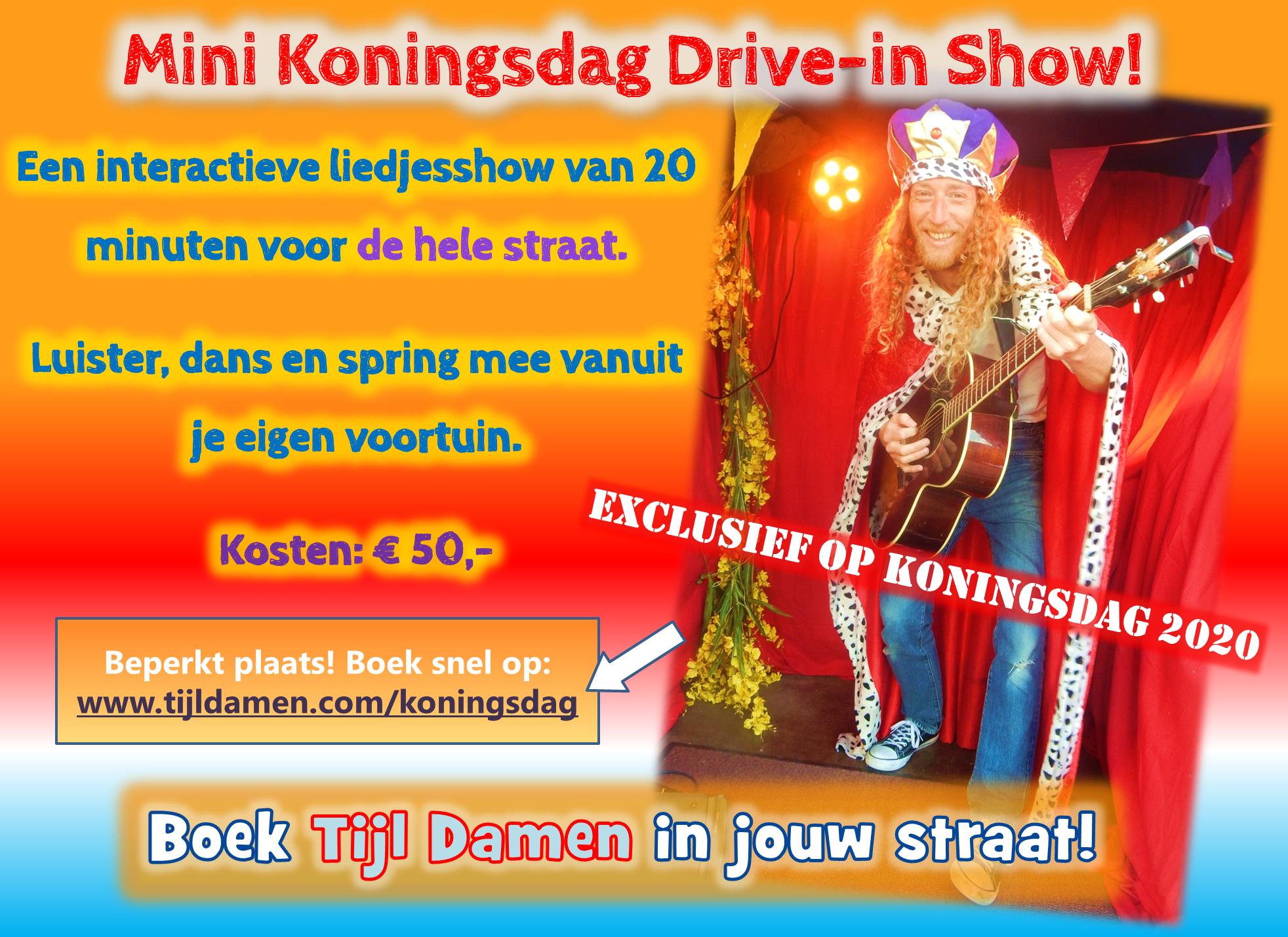 Mini Koningsdagshow 2020