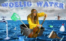 Woelig Water - Muziektheatervoorstellin van Tijl Damen over duurzaamheid duurzaam omgaan met kraanwater drinkwater