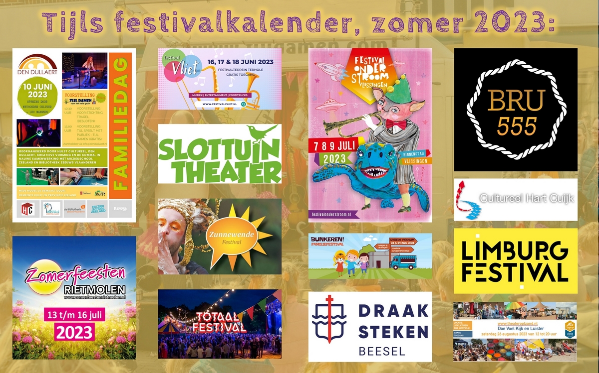 Festivalkalender Tijl Damen 2023